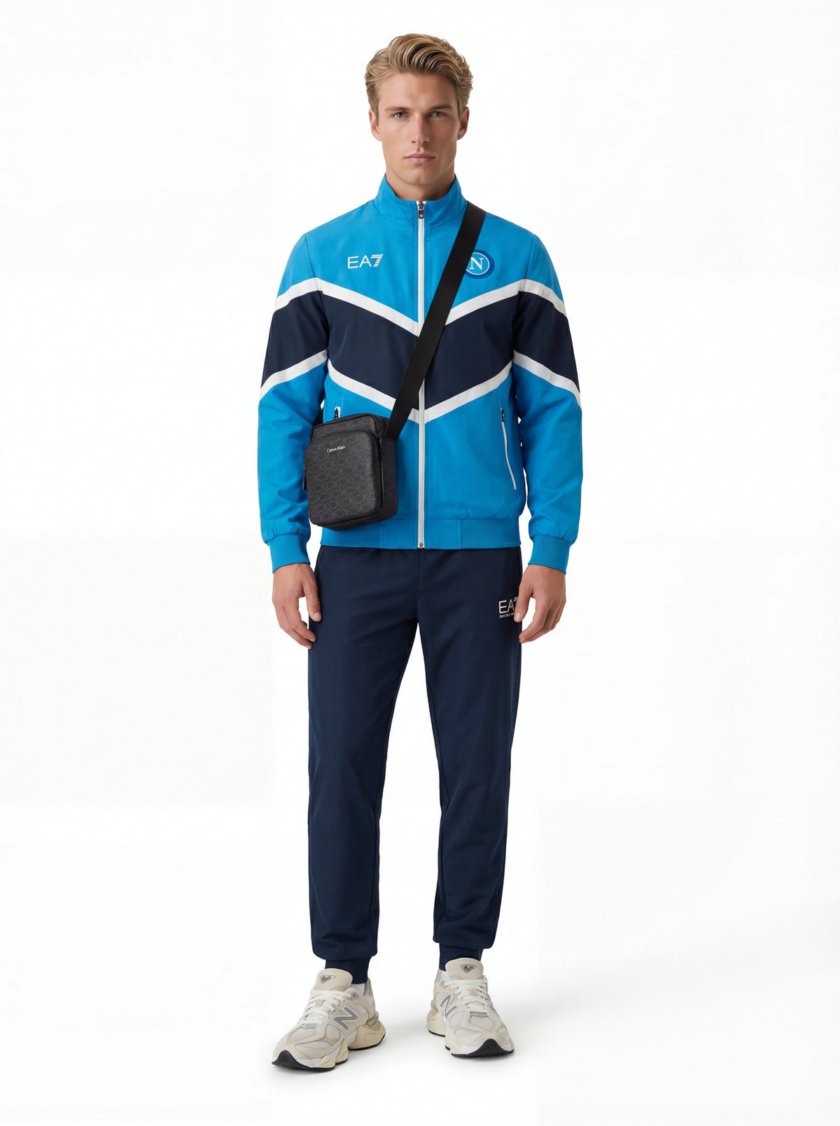 New Balance U9060WHT + SSC NAPOLI LIGHT + Calvin Klein Tracolla - 01