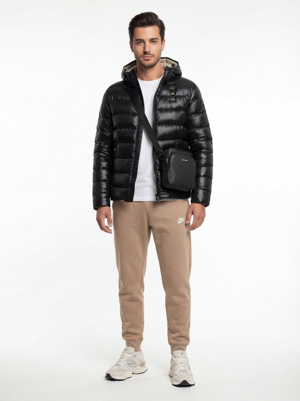 New Balance U9060WHT + Blauer Giubbino uomo + Nike Pantalone Tuta + Calvin Klein Tracolla - 03