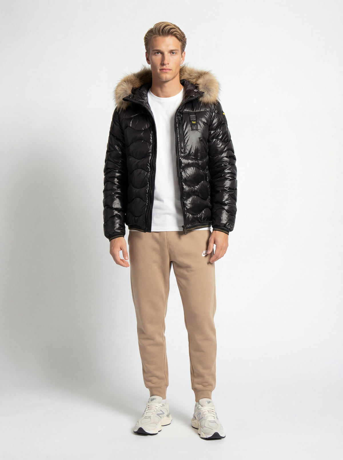 New Balance U9060WHT + Blauer Giubbino Uomo + Nike Pantalone Tuta - 03