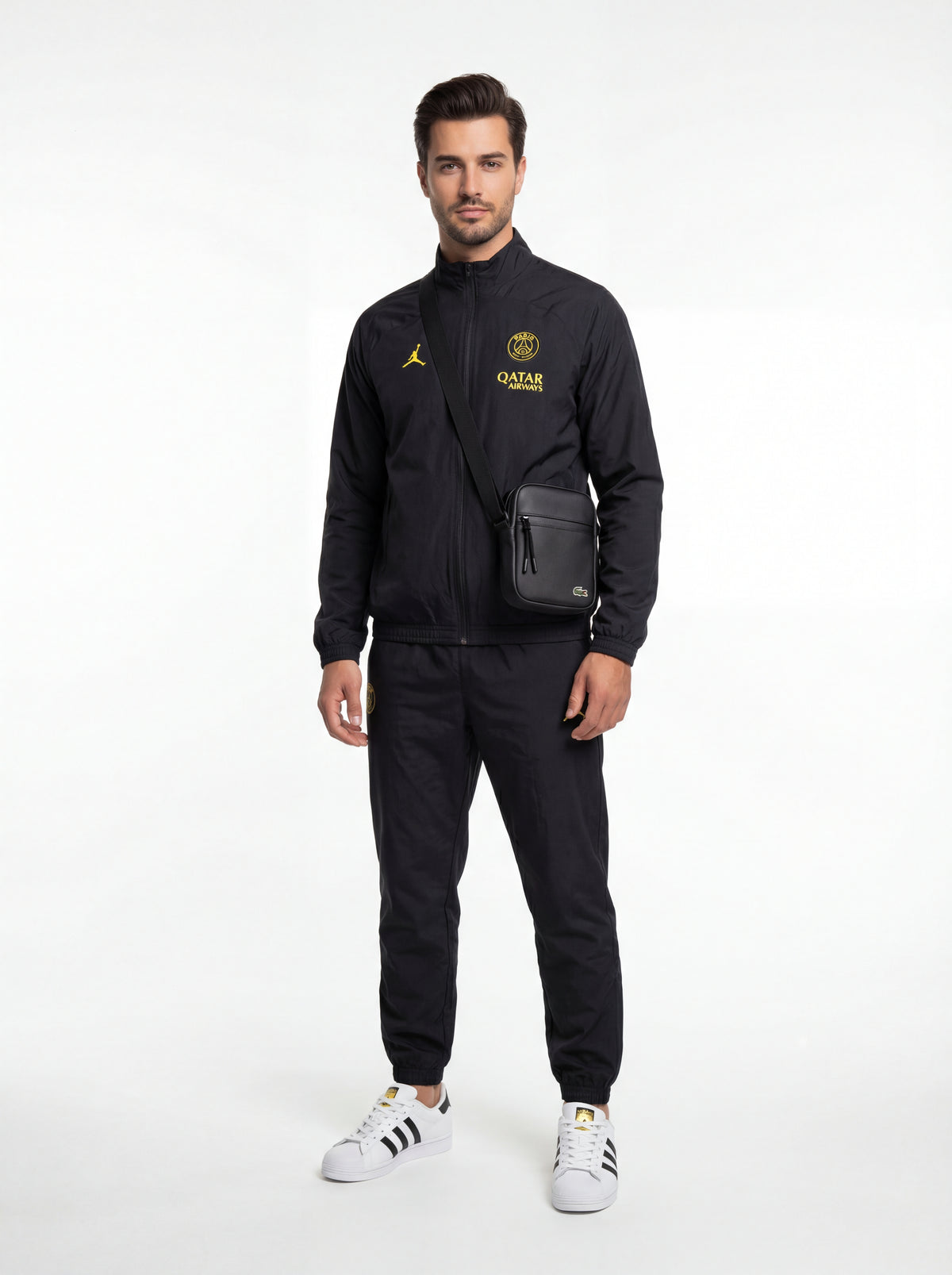 Superstar + Nike Tuta Jordan + Lacoste Tracolla - 02