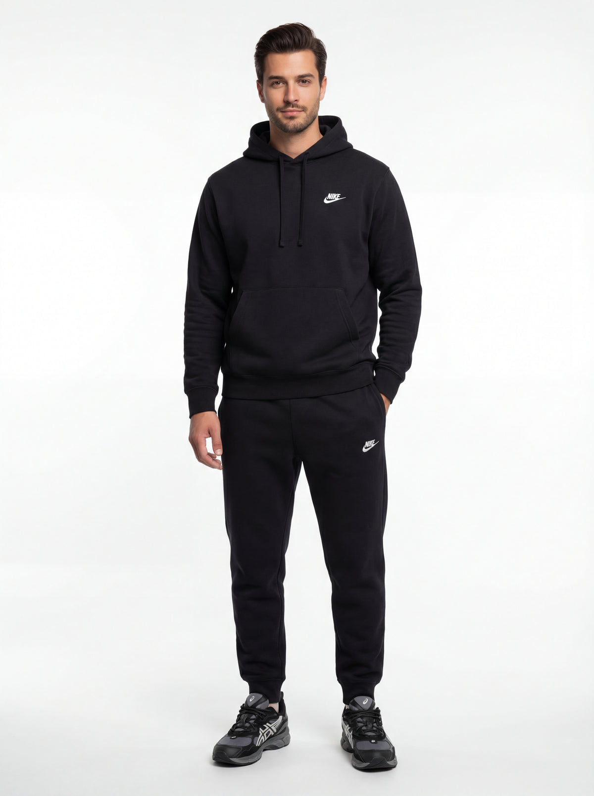 Asics GEL NYC + Nike Felpa Primaverile + Nike Pantaloni Tuta - 01