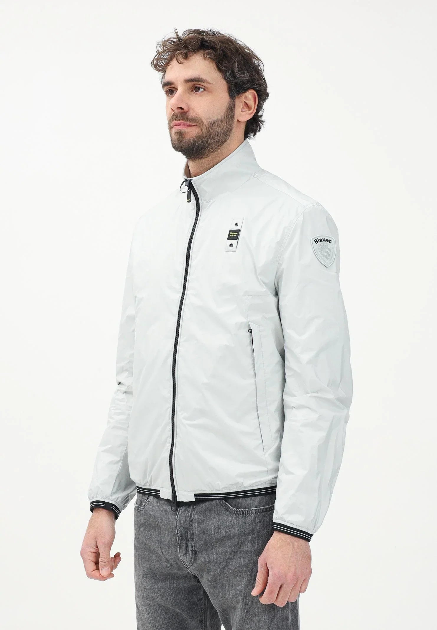 Giubbino Blauer Bianco Blauer Primaverile Blauer Usa Giacca